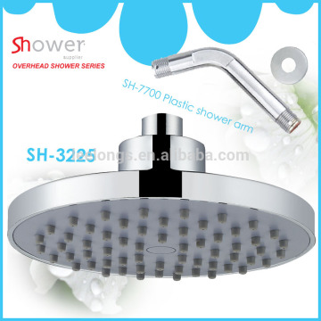 Leelongs New 6 Inch ABS Waterfall Rain Shower Head