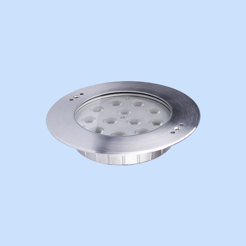 185mm IP68 316SS Recessed anba dlo limyè pisin