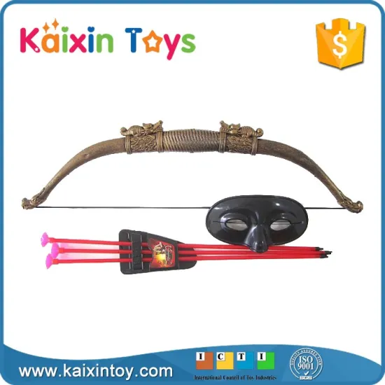 10253725 Outdoor shooting target play kids plastic recurve bow toys