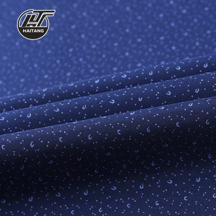 Shirt Cloth Online Printing Microfiber fabric Haitang Woven