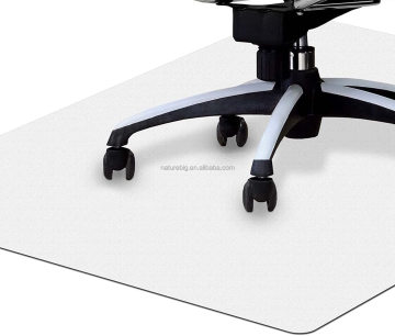 PVC Transparent Computer Chair Mat for Hard Floors - Protector for Hardwood Surfaces