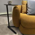 Moden Modular Minimalista Minimalista da sala de estar sofá de tecido