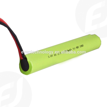 3.6V Ni-MH LED Light Battery Pack For LED Tube,LED Downlight,LED Panel ect