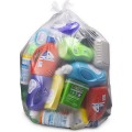 Various of size white reusable garbage bag plastic bag