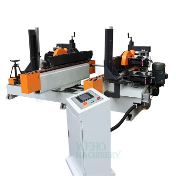 WEHO Machinery Double End Trim Saw - Wood Profiler Edge Milling Trimming Sawing Profiling Machine