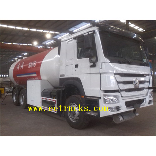 12 MT Dongfeng Propane Tanker Trucks