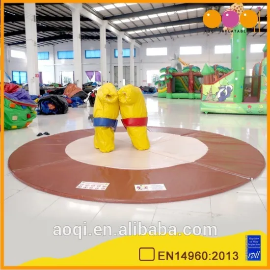 AOQI interesting interactive inflatable sumo suit game for sale