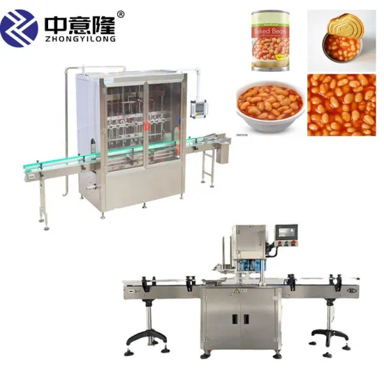 Baked Beans Filling and Sealing Machine for Can
