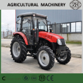 Custom 4x4 4WD 70 HP Tractores de agricultura de ruedas con cabina