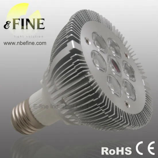 PAR 30 LED light 7X1W high power spotlight E27 aluminum lamp body
