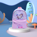 Pink Cartoon Style Kinderleichter Rucksack mit großer Kapazität