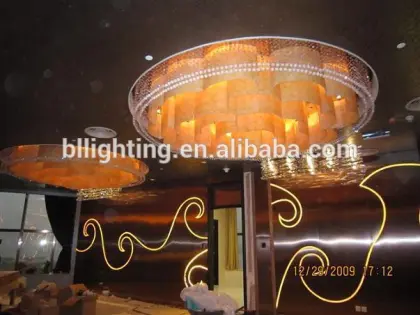 Modern fancy huge chandelier for restaurant