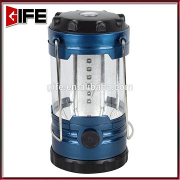 18 LED Adjustable Plastic Camping Lantern with compass