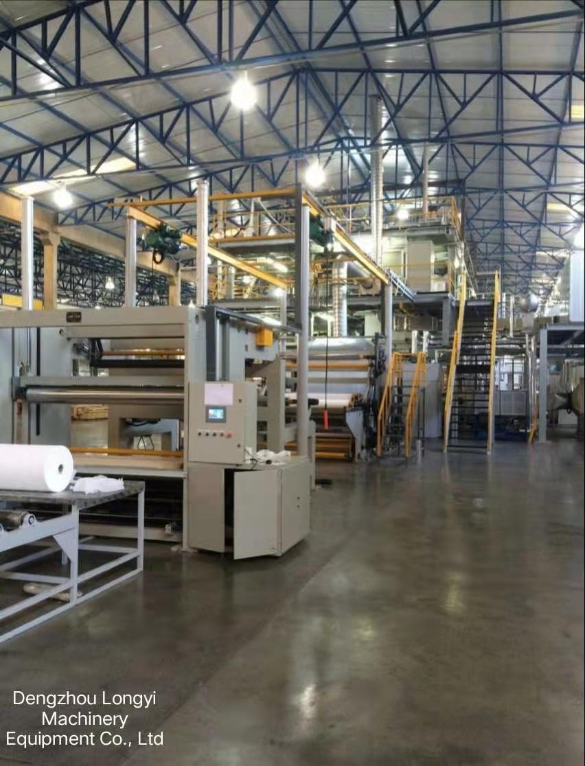 nonwoven production line