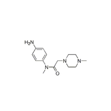 N- (4-aminofenil) -N-metil-2- (4-metilpiperazin-1- il) acetamida 262368-30-9