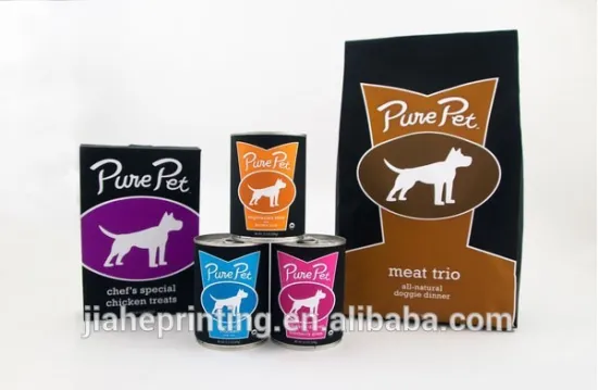 film laminated pune pet food printed packaging bag