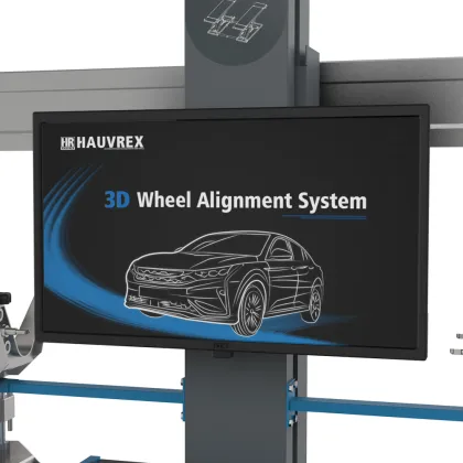 Trazado Automático de Objetivos para Alineador de Ruedas 3D Conforme Elevador de Dos Postes o Tijeras de Mediana Altura
