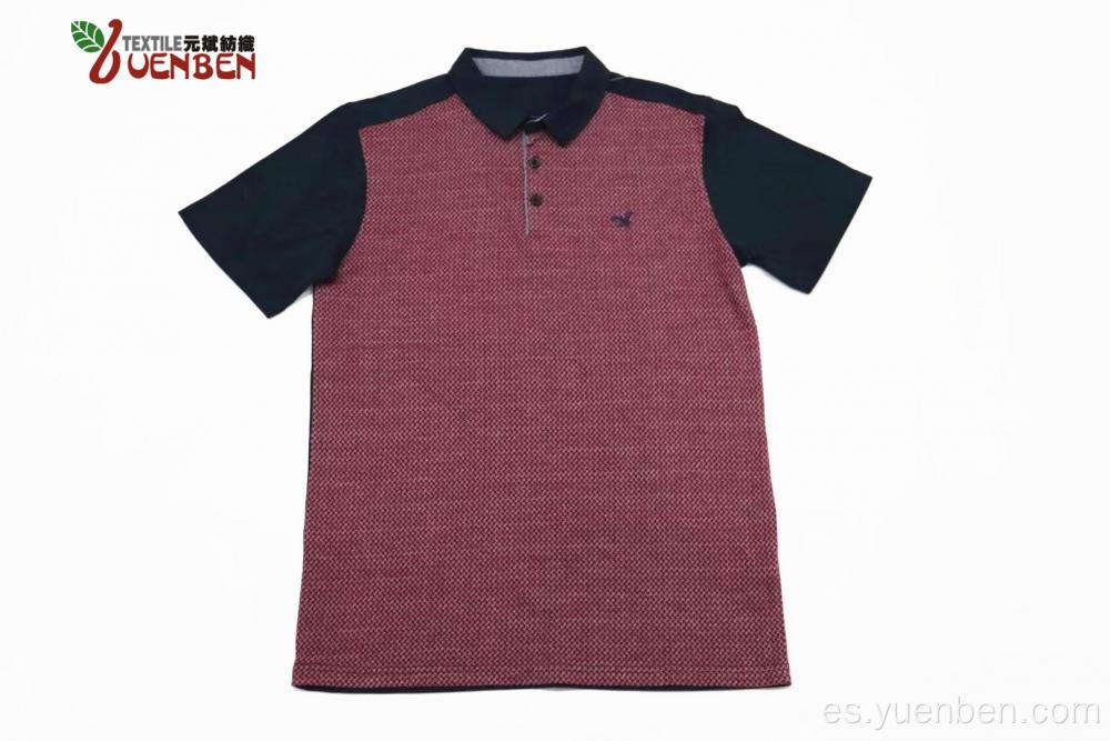 Tejido jacquard con ribeteado Camisas de hombre