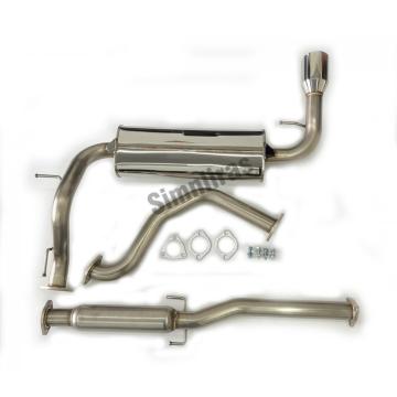 Exaustão do Catback de Touring para 88-91 Honda Crx