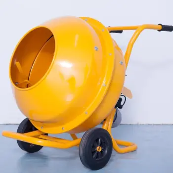 Home Concrete Mixer On Site Using