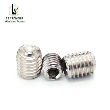 Stainless Steel Hex Socket Cup Point Set Screw