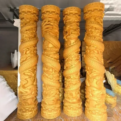 Dragon Column Pavilion Stage Ornament