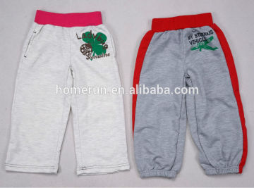 2014 chinese clothing manufacturers cheap custom kids pants