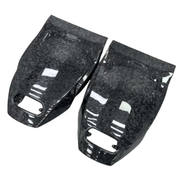 2pcs Forged Dry Carbon Fiber Seat Back Panel Covers for Lamborghini Urus