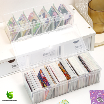 Adjustable Partition Card Storage Boxes