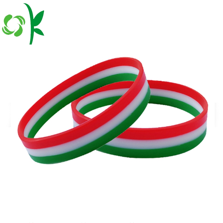 Flag Color Layer Silicone Bands