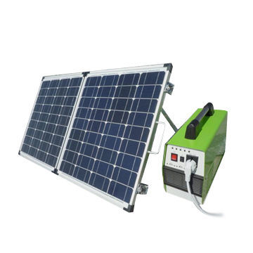 Portable solar power system, 150W power