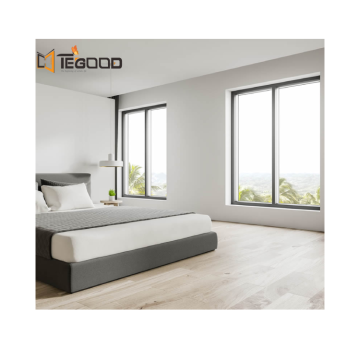 Thiết kế hiện đại Khung mỏng CE CE được chứng nhận Cửa sổ Trượt Aluminum Aluminum
