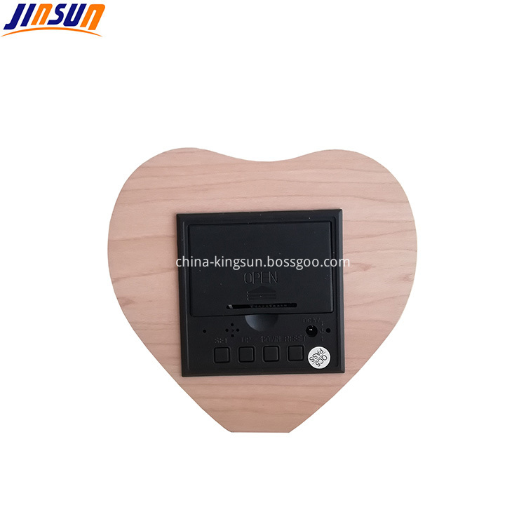 Wood Led Clock 309 2