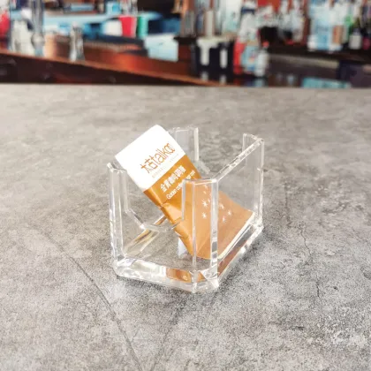 Acrylic Tea Bag Organizer - Tiny Tea Sugar Bag Holder