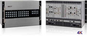 All in one 8x4 8x8 10x10 4K Scaling Presentation Matrix Switchers with DTP Extension