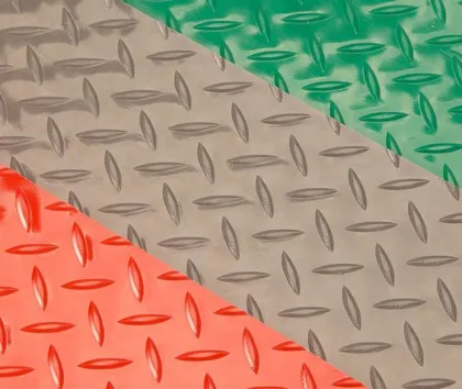 Diamond backing mat / pvc coin floor mat