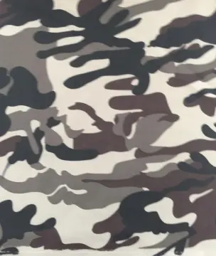 Camouflage For Poly Knit Fabric