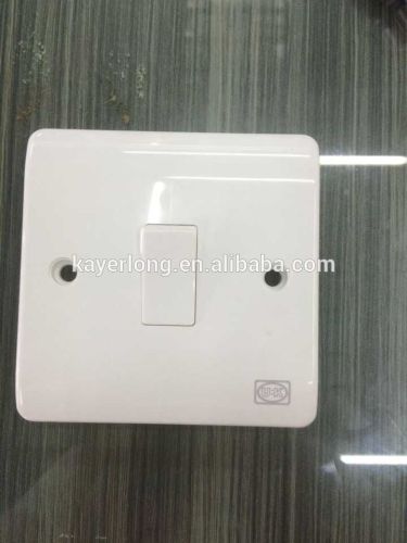 1gang 1 way wall switch plastic panel