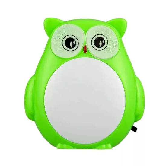 Energy-Saving Mini Cartoon Owl Night Light for Kids Bedroom