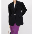 Giacca a manica lunghe blazer casual da donna