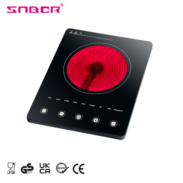 Best Quality Infrared Cooktop: Smart Multi-Function Single Burner Cooker with Factory Price