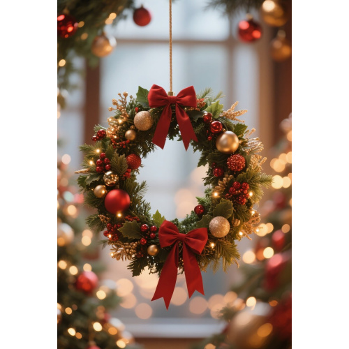 Christmas garland for stairs