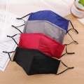 Washable Polyester Cotton Cloth Face Cover with pocket