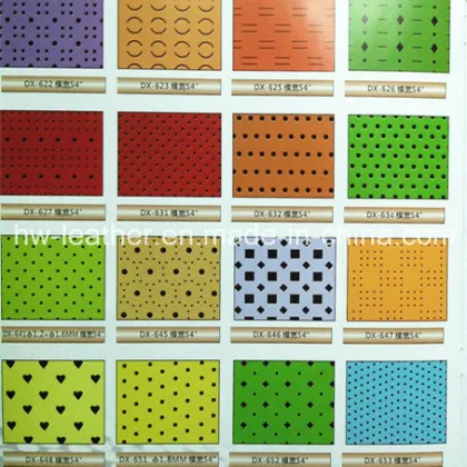 Punching Hole Shoes PU Leather (HW-140960)
