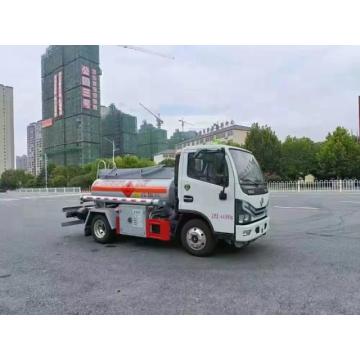 Light duty dongfeng 4x2 mini fuel tanker truck