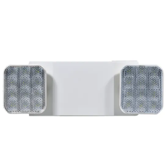 Jiming UL Listed Twin Spot Emergency LED Light JLEU9: Rechargeable DP LED Illumination Solution