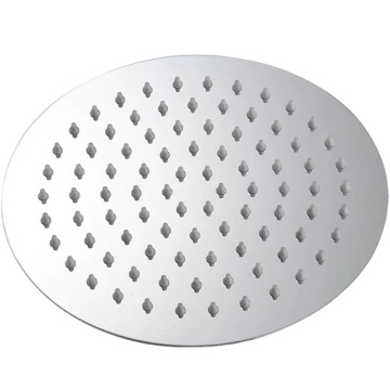 Stainless Steel Bathroom Shower Head with Supercharged Single Spray
