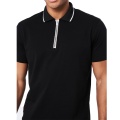 Men's Zip Polo Shirt Customization