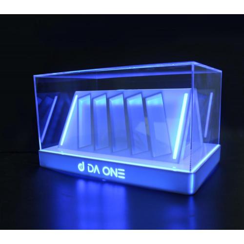 Custom Acrylic E-juice Vape Bottle display racks