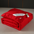 60 Long Staple Cotton Silk Quilt Red